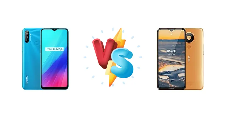 Realme C3 (3 cameras) vs Nokia 5.3