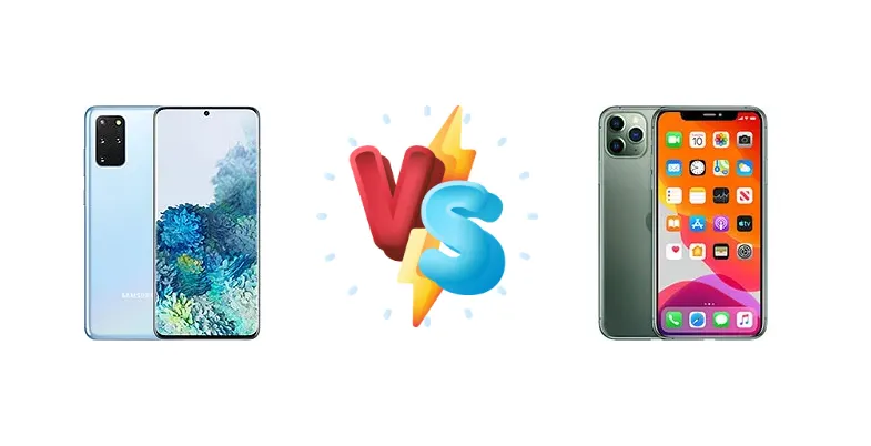 Samsung Galaxy S20+ vs Apple iPhone 11 Pro Max