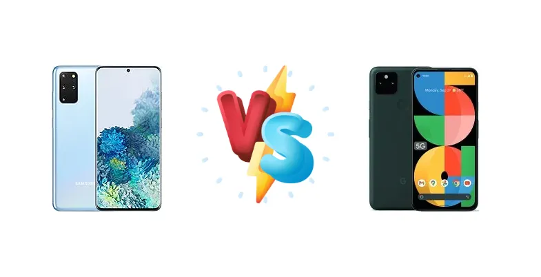 Samsung Galaxy S20+ vs Google Pixel 5a 5G