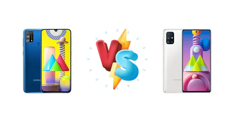 Samsung Galaxy M31 vs Samsung Galaxy M51