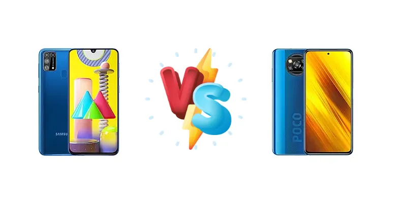 Samsung Galaxy M31 vs Xiaomi Poco X3 NFC