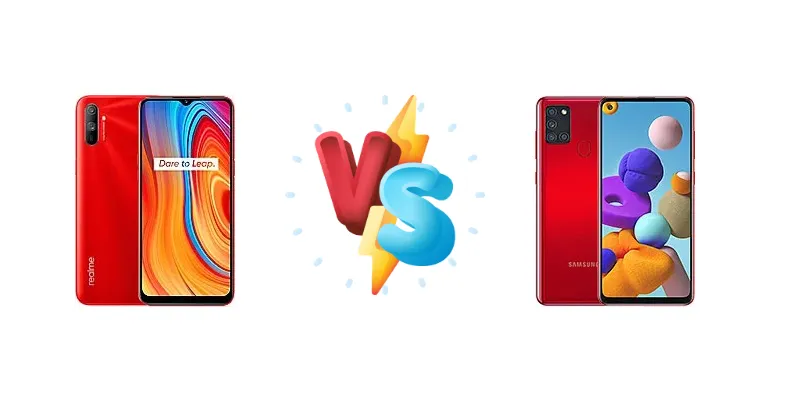 Realme C3 vs Samsung Galaxy A21s