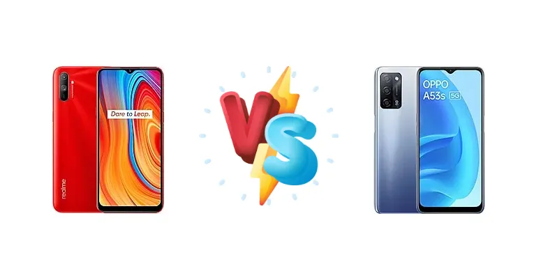 Realme C3 vs Oppo A53s 5G