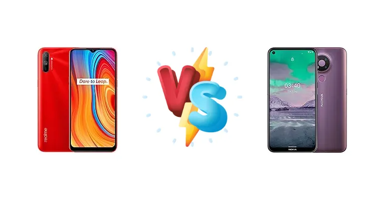 Realme C3 vs Nokia 3.4