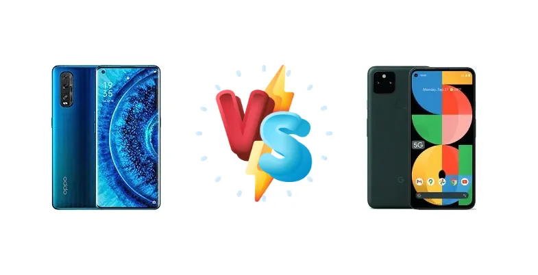 Oppo Find X2 vs Google Pixel 5a 5G