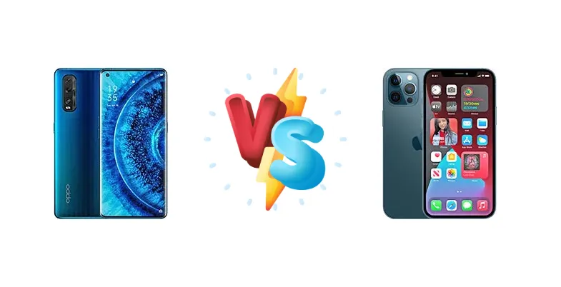 Oppo Find X2 vs Apple iPhone 12 Pro Max