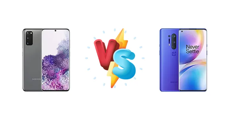 Samsung Galaxy S20 5G vs OnePlus 8 Pro