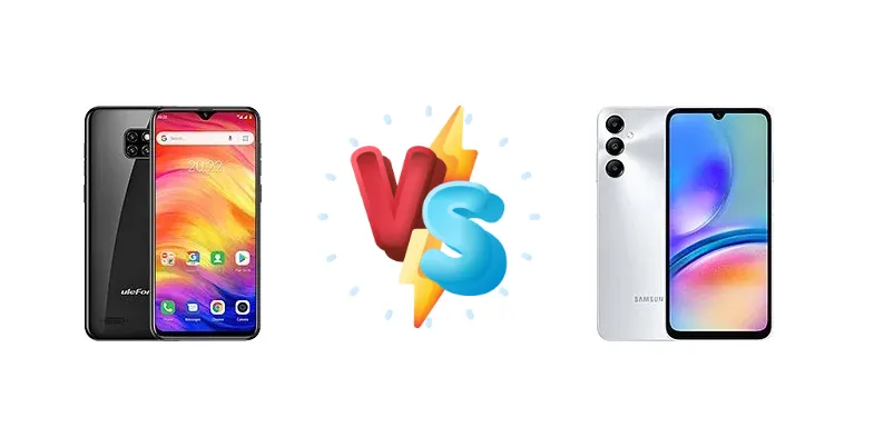 Ulefone Note 7 vs Samsung Galaxy A05s