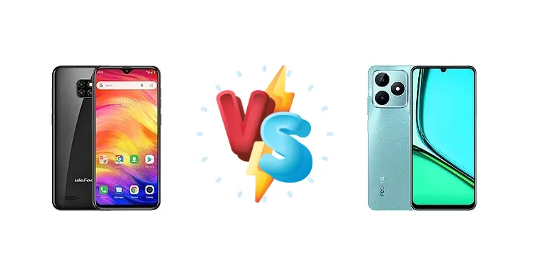Ulefone Note 7 vs Realme C51s