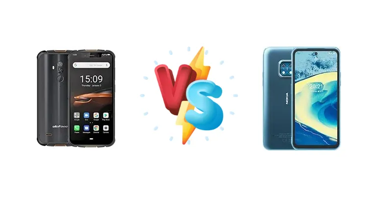 Ulefone Armor 5S vs Nokia XR20