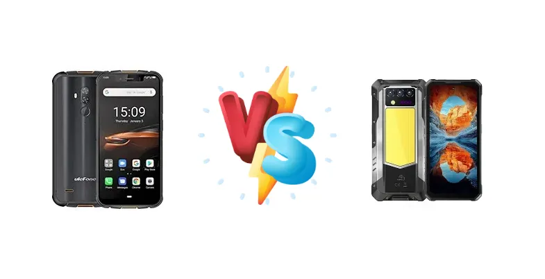 Ulefone Armor 5S vs Oukitel WP100 Titan