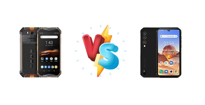 Ulefone Armor 3W vs Blackview BV9900E