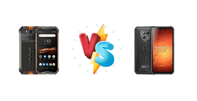 Ulefone Armor 3W vs Blackview BV9800 Pro