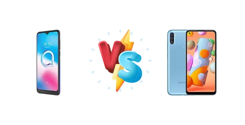 alcatel 1S (2020) vs Samsung Galaxy A11
