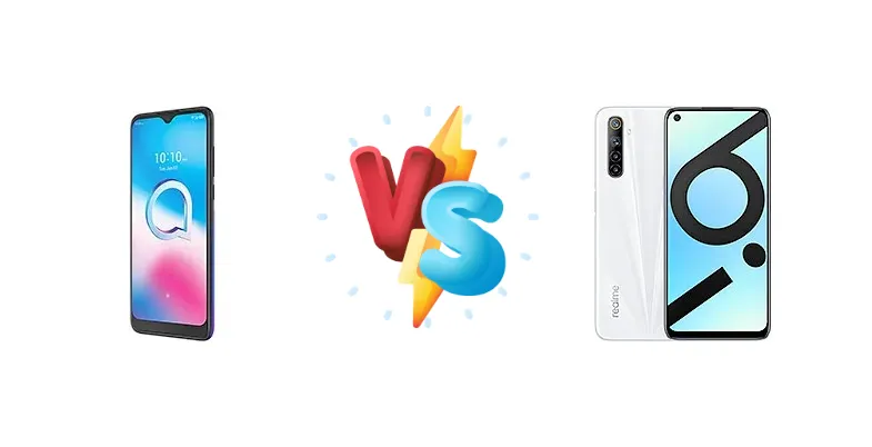 alcatel 1S (2020) vs Realme 6i (India)