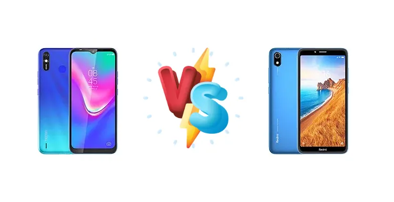 Tecno Spark 4 Lite vs Xiaomi Redmi 7A