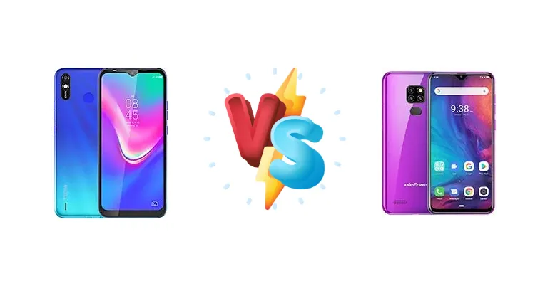 Tecno Spark 4 Lite vs Ulefone Note 7P