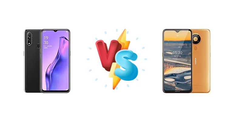 Oppo A8 vs Nokia 5.3