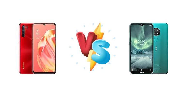 Oppo A91 vs Nokia 7.2