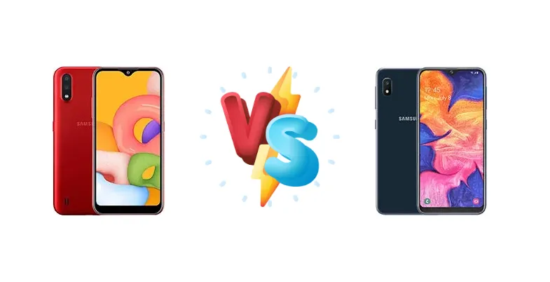 Samsung Galaxy A01 vs Samsung Galaxy A10e