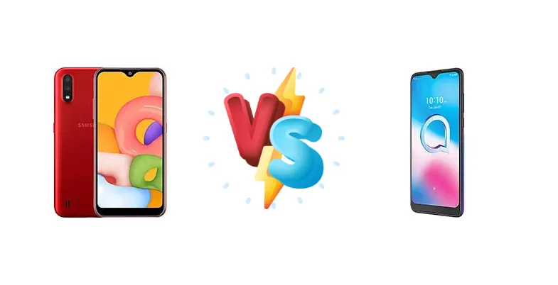 Samsung Galaxy A01 vs alcatel 1V (2020)