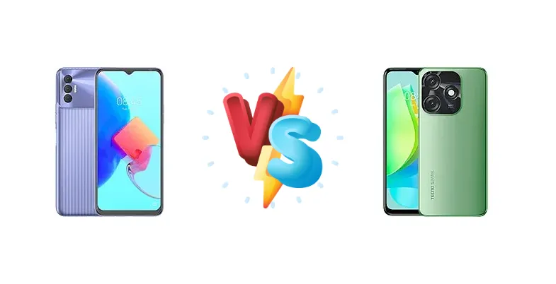 Tecno Spark 8P vs Tecno Spark 10C