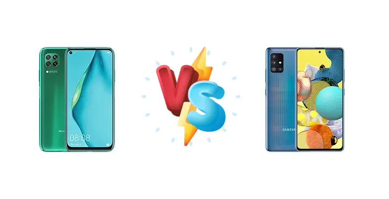 Huawei P40 lite vs Samsung Galaxy A51 5G UW