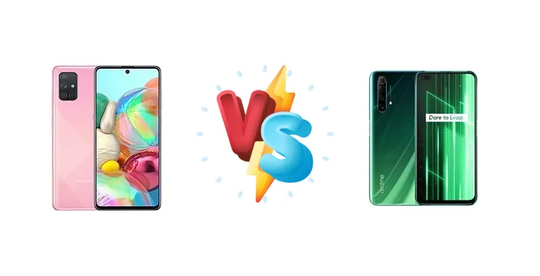 Samsung Galaxy A71 vs Realme X50 5G