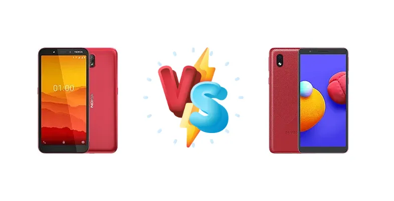 Nokia C1 vs Samsung Galaxy A01 Core