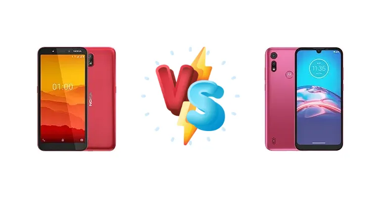 Nokia C1 vs Motorola Moto E6i