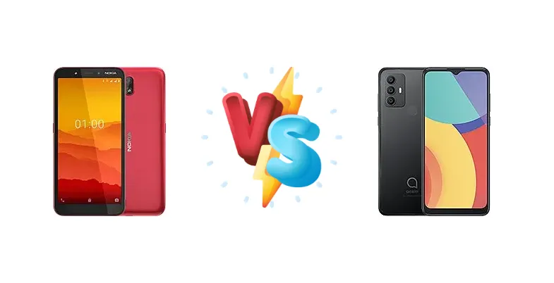 Nokia C1 vs alcatel 1V (2021)