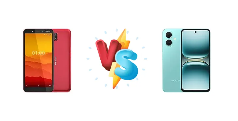 Nokia C1 vs Tecno Spark Go 2