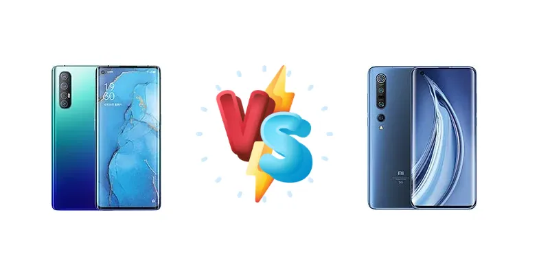 Oppo Reno3 Pro 5G vs Xiaomi Mi 10 Pro 5G