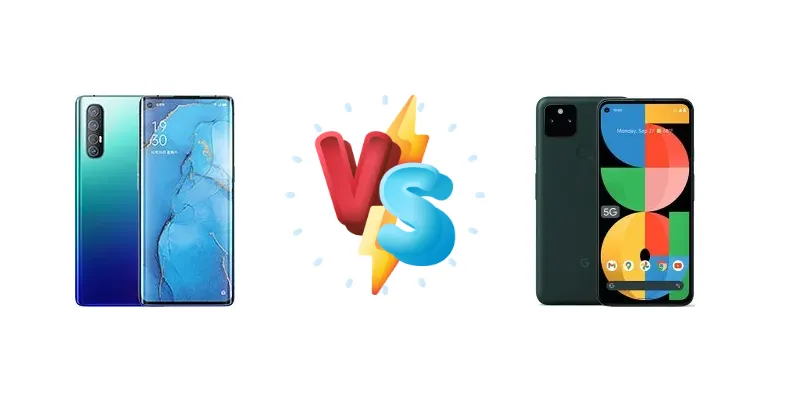 Oppo Reno3 Pro 5G vs Google Pixel 5a 5G