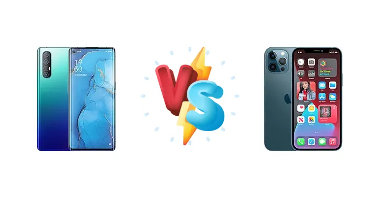 Oppo Reno3 Pro 5G vs Apple iPhone 12 Pro Max