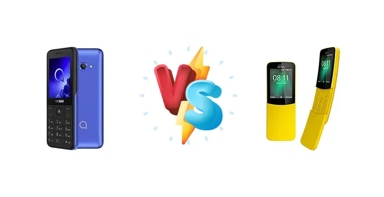 Budget 4G Showdown: Alcatel 3088 vs Nokia 8110 4G - Which Reigns Supreme?
