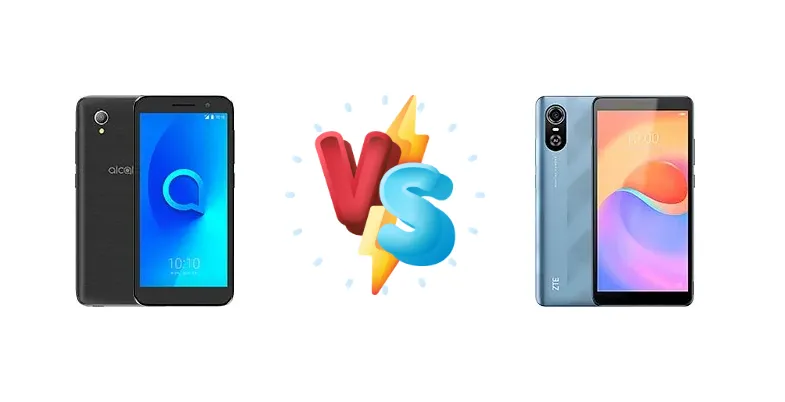 alcatel 1 vs ZTE Blade A31 Plus