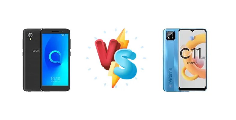 alcatel 1 vs Realme C11 (2021)