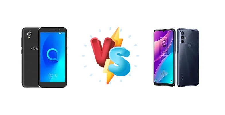 alcatel 1 vs TCL 30 SE
