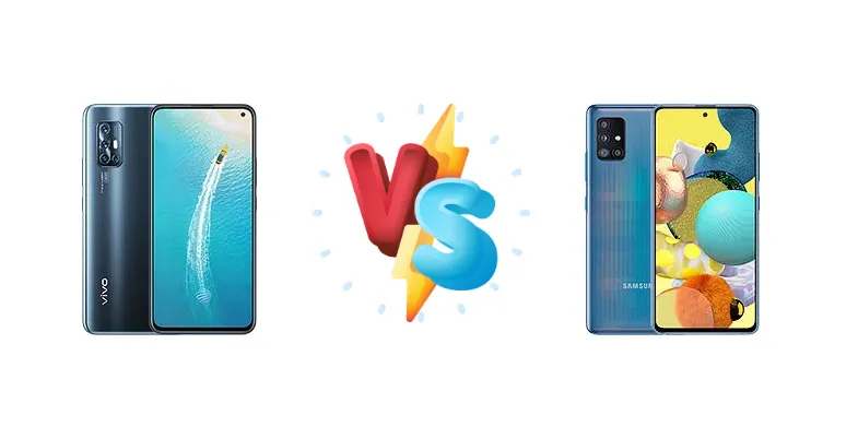 vivo V17 vs Samsung Galaxy A51 5G UW