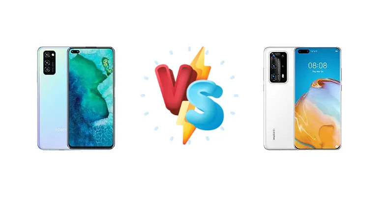 Honor V30 vs Huawei P40 Pro+