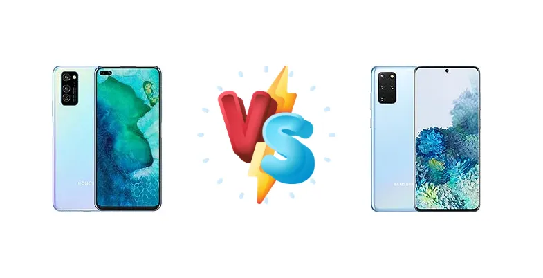 Honor V30 vs Samsung Galaxy S20+ 5G