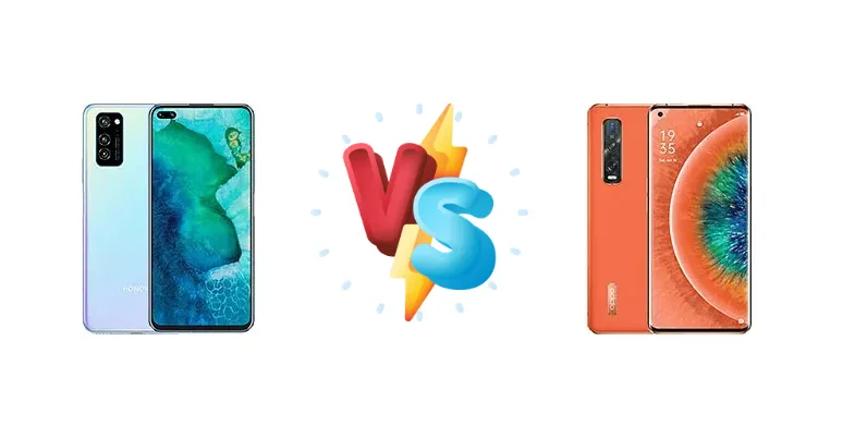 Honor V30 vs Oppo Find X2 Pro