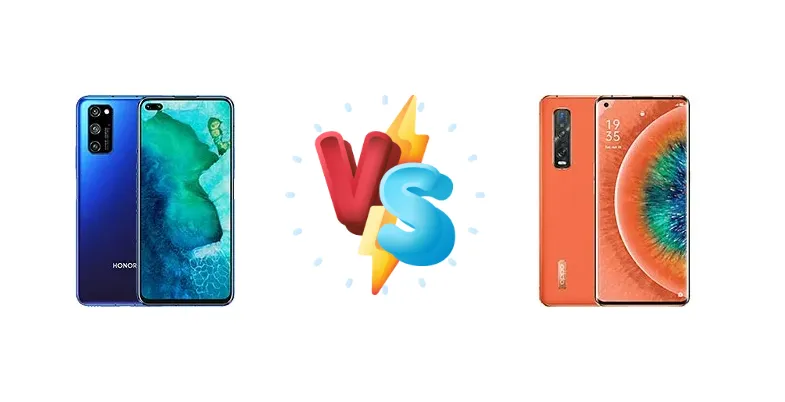 Honor V30 Pro vs Oppo Find X2 Pro