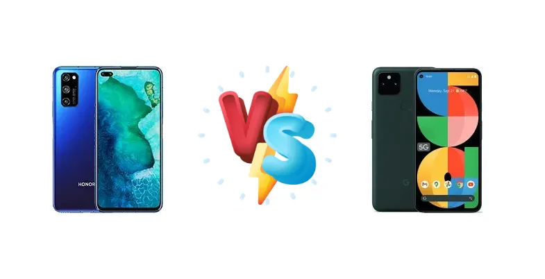 Honor V30 Pro vs Google Pixel 5a 5G