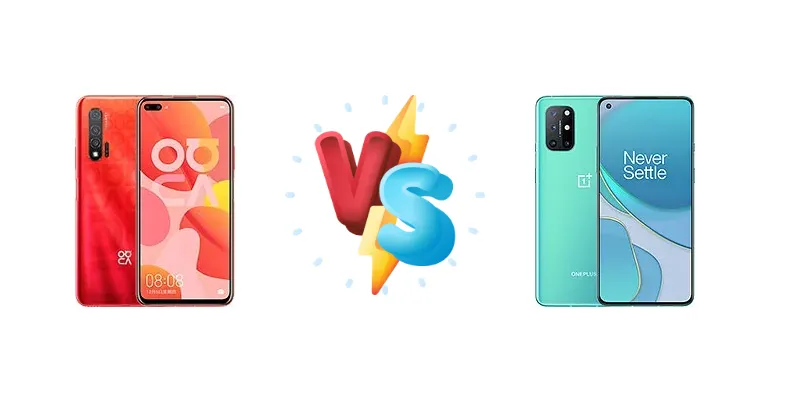 Huawei nova 6 vs OnePlus 8T+ 5G