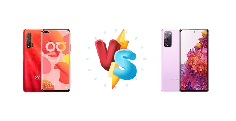 Huawei nova 6 vs Samsung Galaxy S20 FE 2022