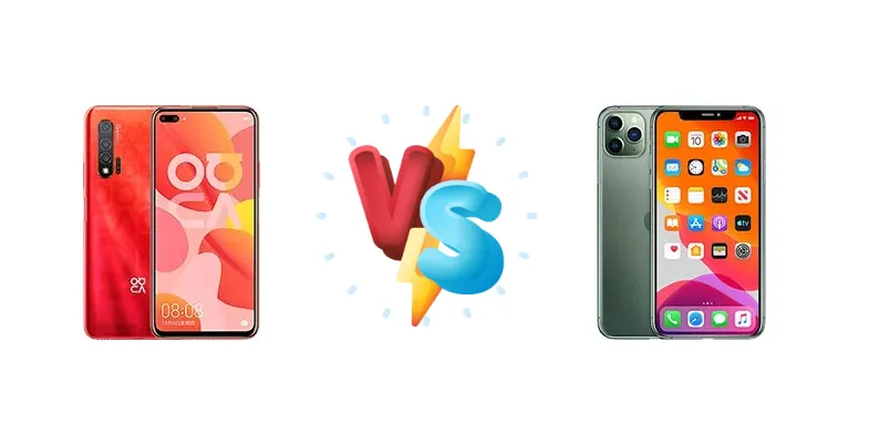 Huawei nova 6 vs Apple iPhone 11 Pro Max