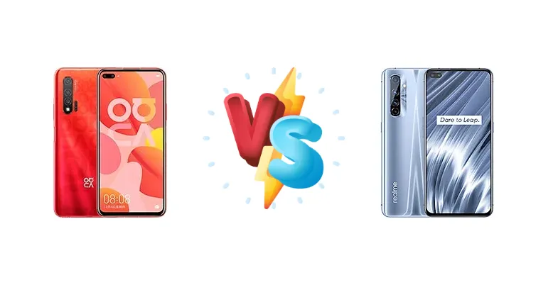Huawei nova 6 vs Realme X50 Pro Player