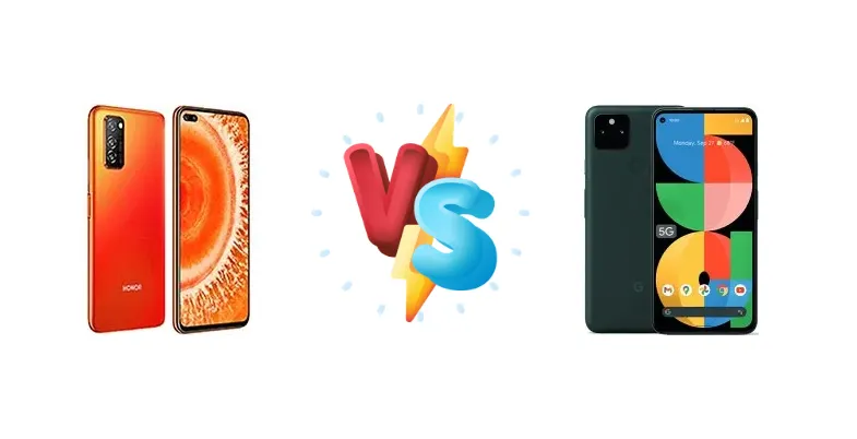 Honor View vs Google Pixel 5a 5G